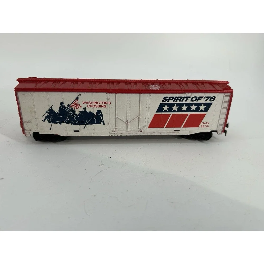 HO Scale Spirit of 76 The Minutemen Patriotic Box Car 1:87 Scale Model Railroad